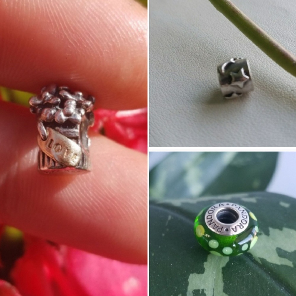 Authentic PANDORA. ALL 3 BEADS FOR 32!!!🤗😮